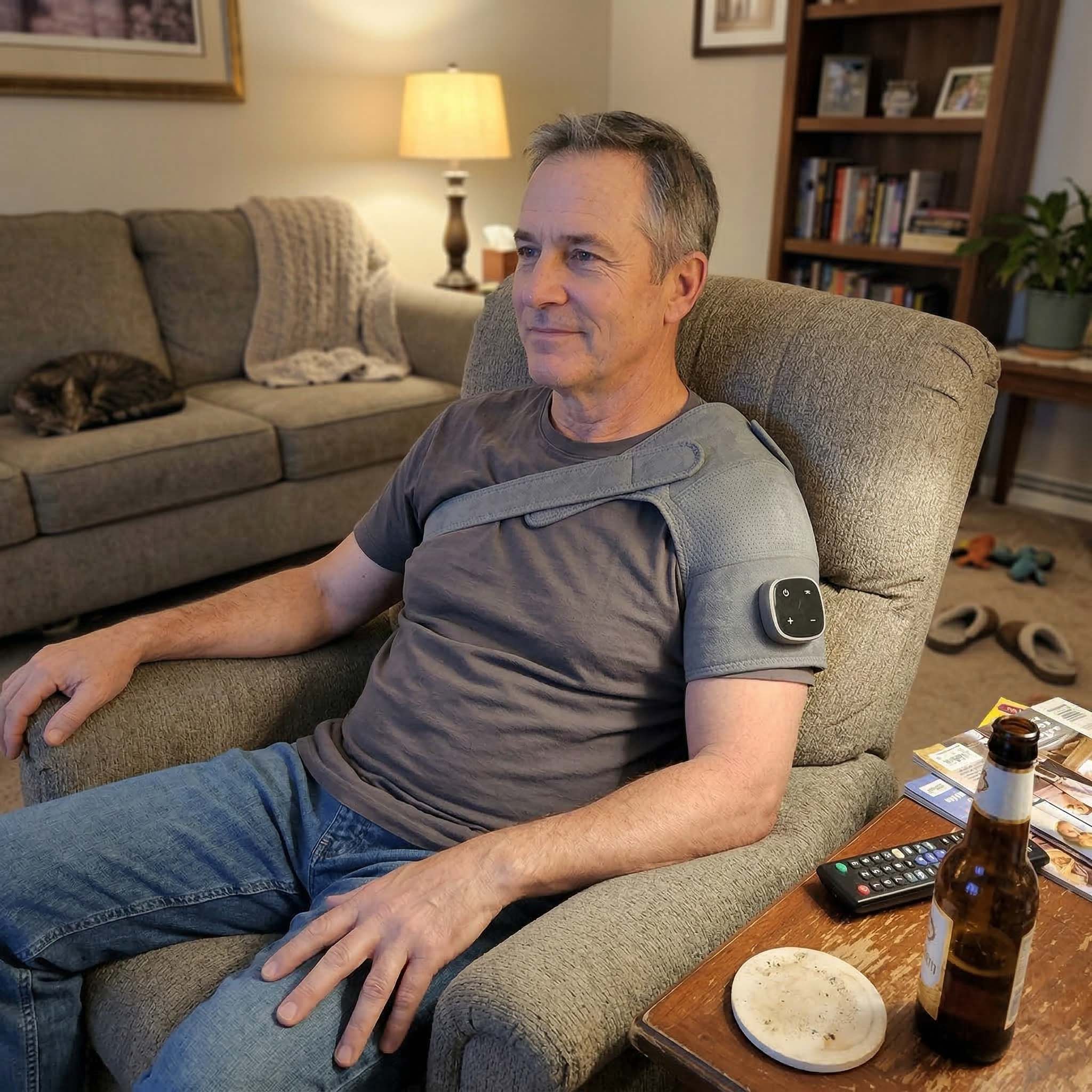 Michael Anderson Facebook ad: I'm 58 and my shoulder made me feel like I was 85. Then I…