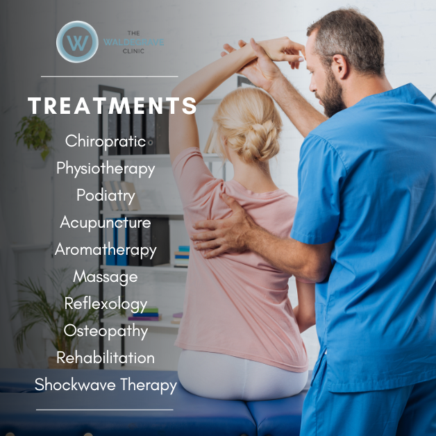 Waldegrave Clinic Facebook ad: Visit One of Our Highly Qualified Chiros Today!