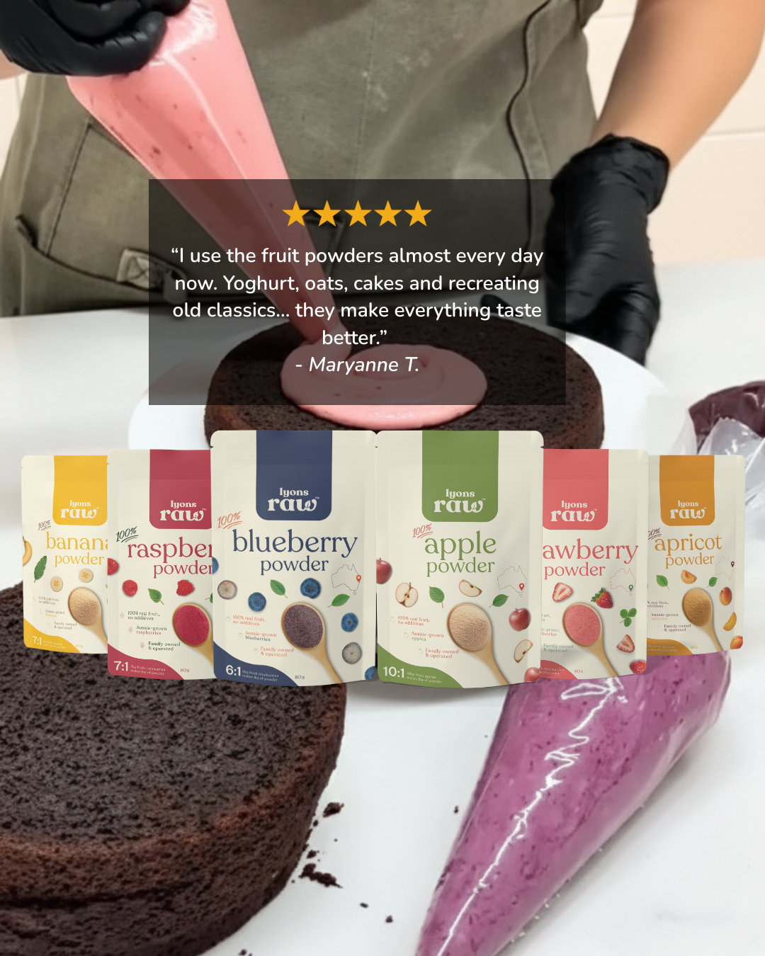 Lyons Raw Facebook ad