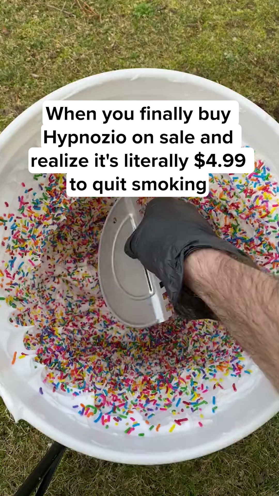 Hypnozio: power of hypnotherapy Facebook ad: Quit Smoking in a Way That Actually Feels Easy