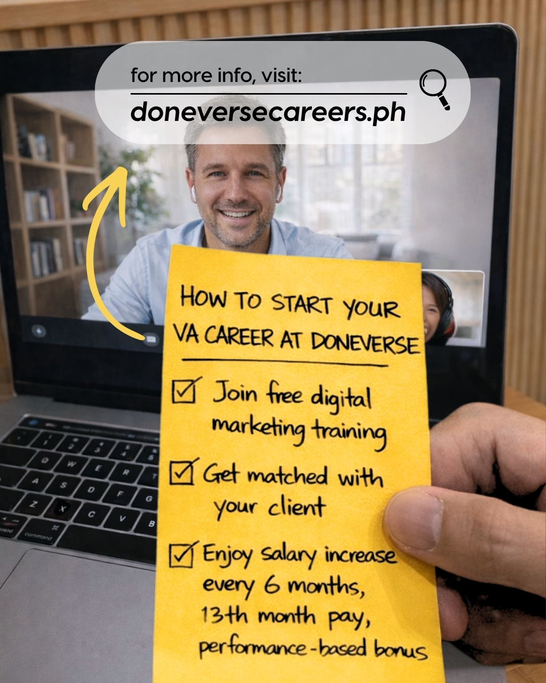 Doneverse - Careers Facebook ad