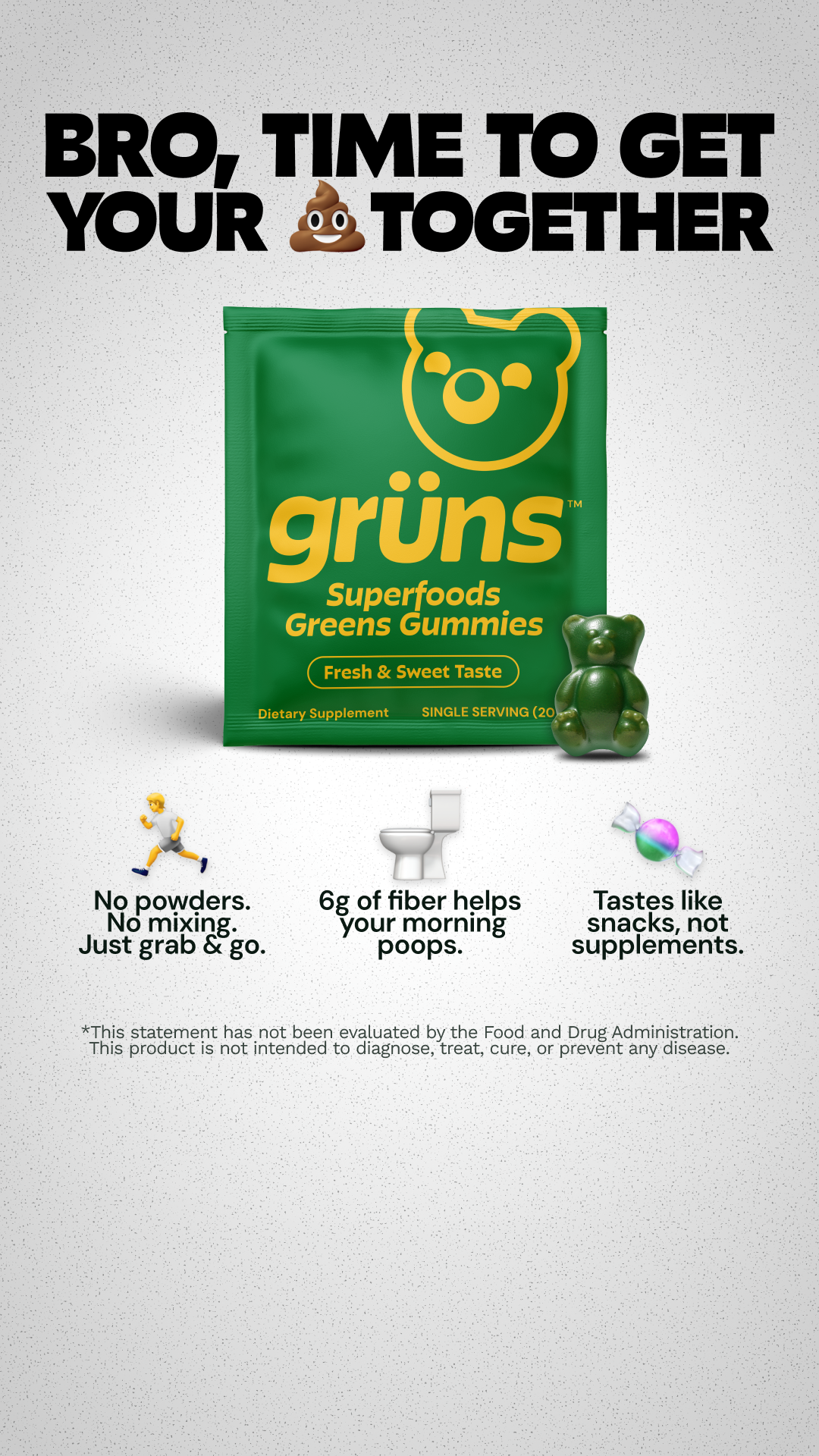 Grüns Facebook ad