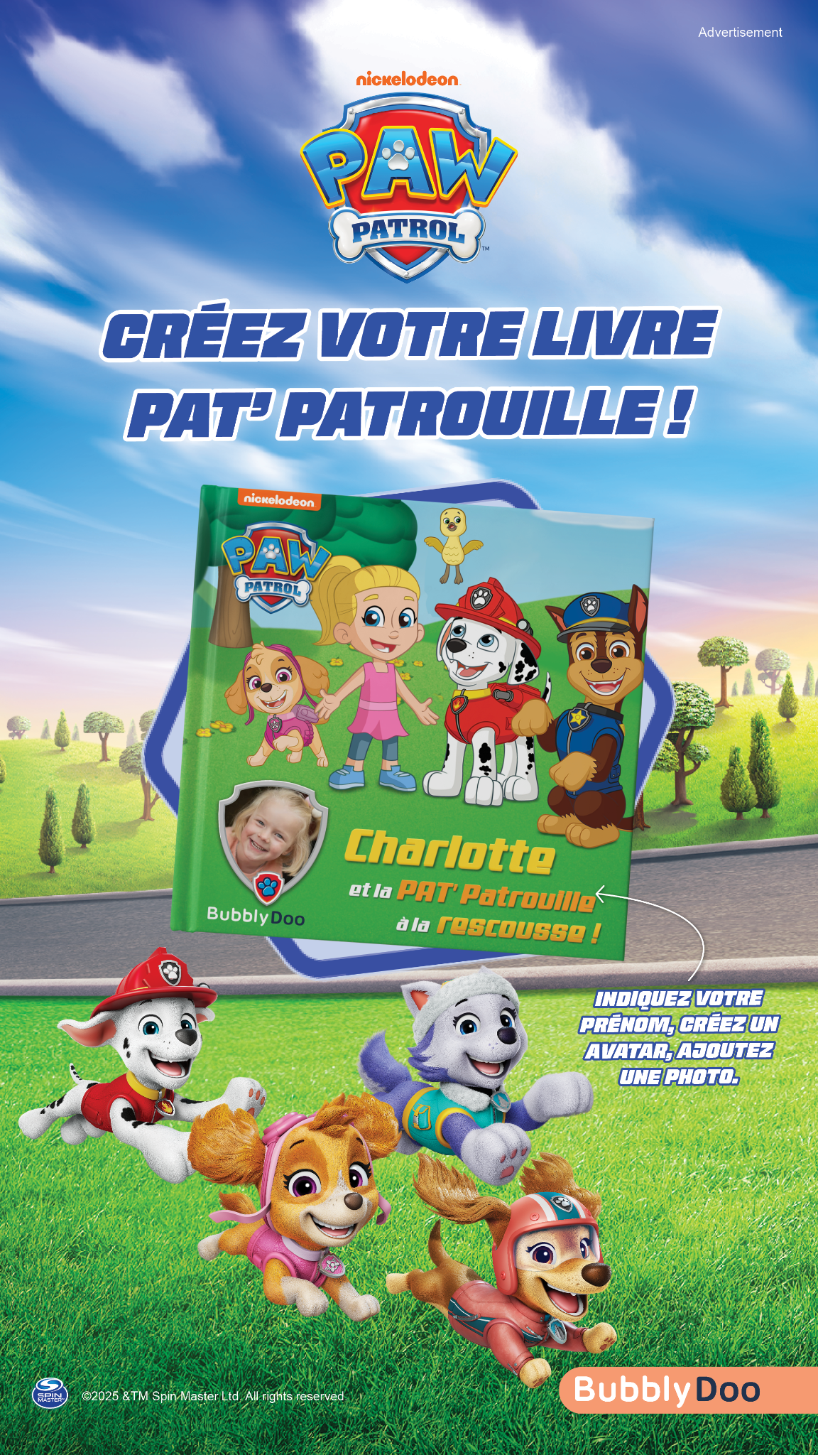 BubblyDoo Livres Facebook ad