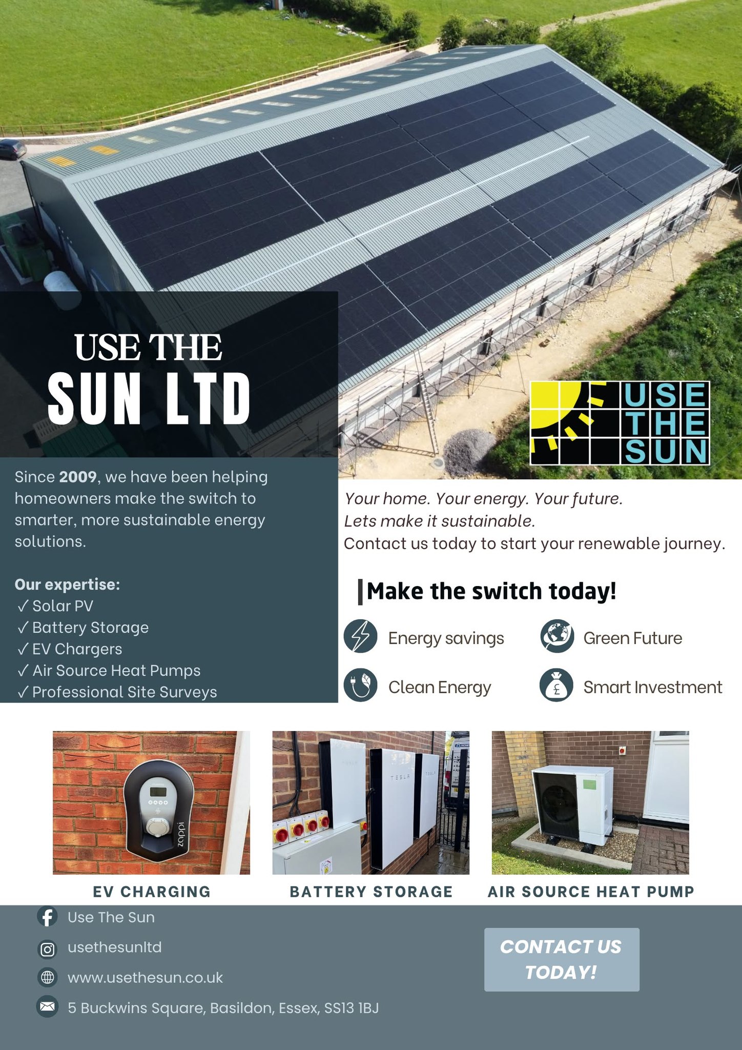 Use The Sun Facebook ad: Use The Sun Today!