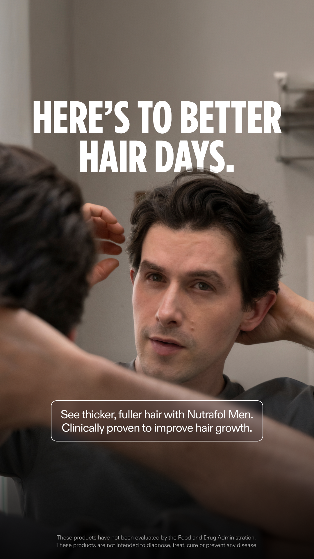 Nutrafol Men Facebook ad