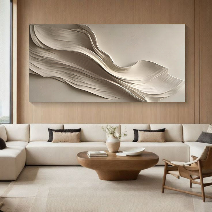 Tailored Canvases Facebook ad: Wall Art That Makes You Exhale When You…