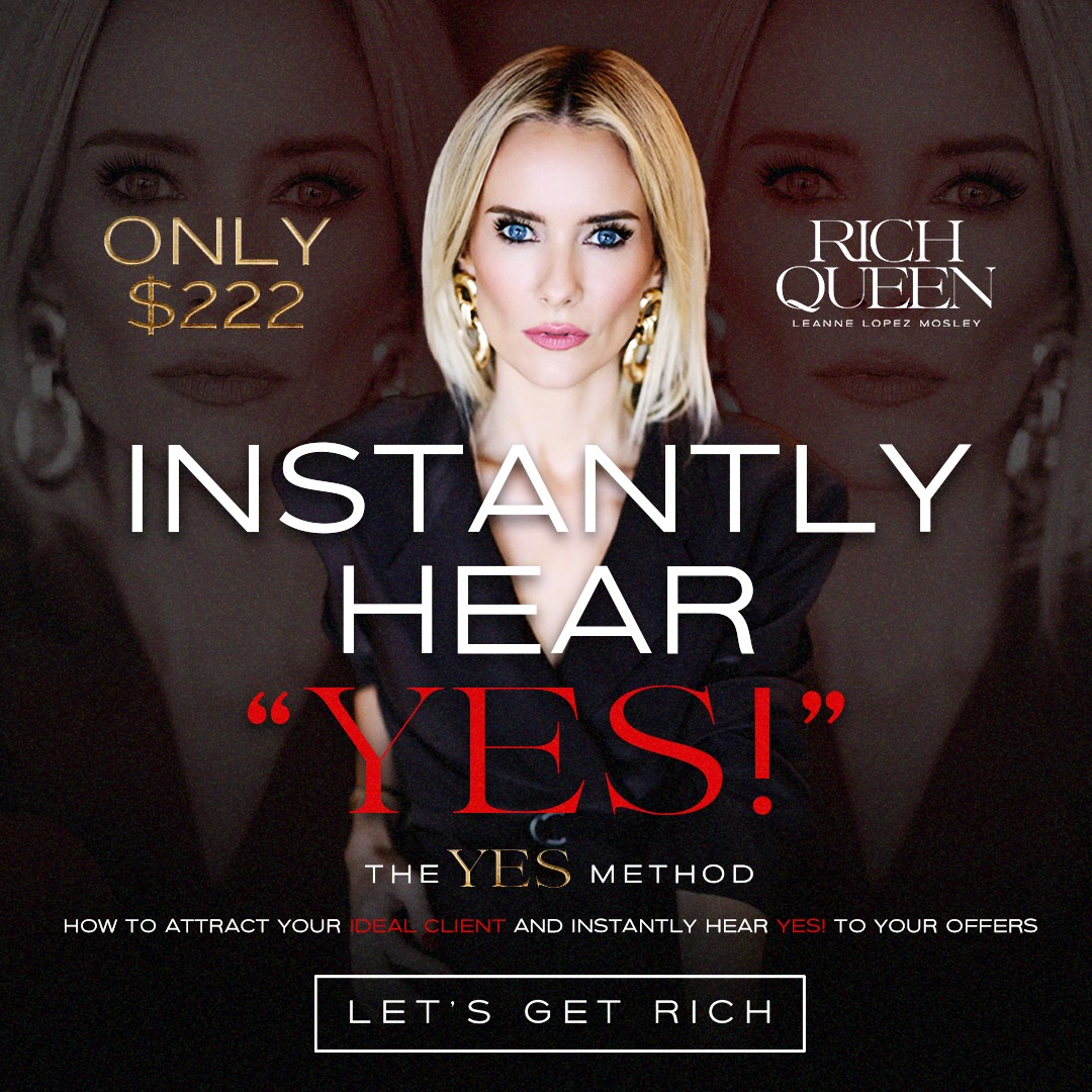 Rich Queen - Leanne Lopez Mosley Facebook ad
