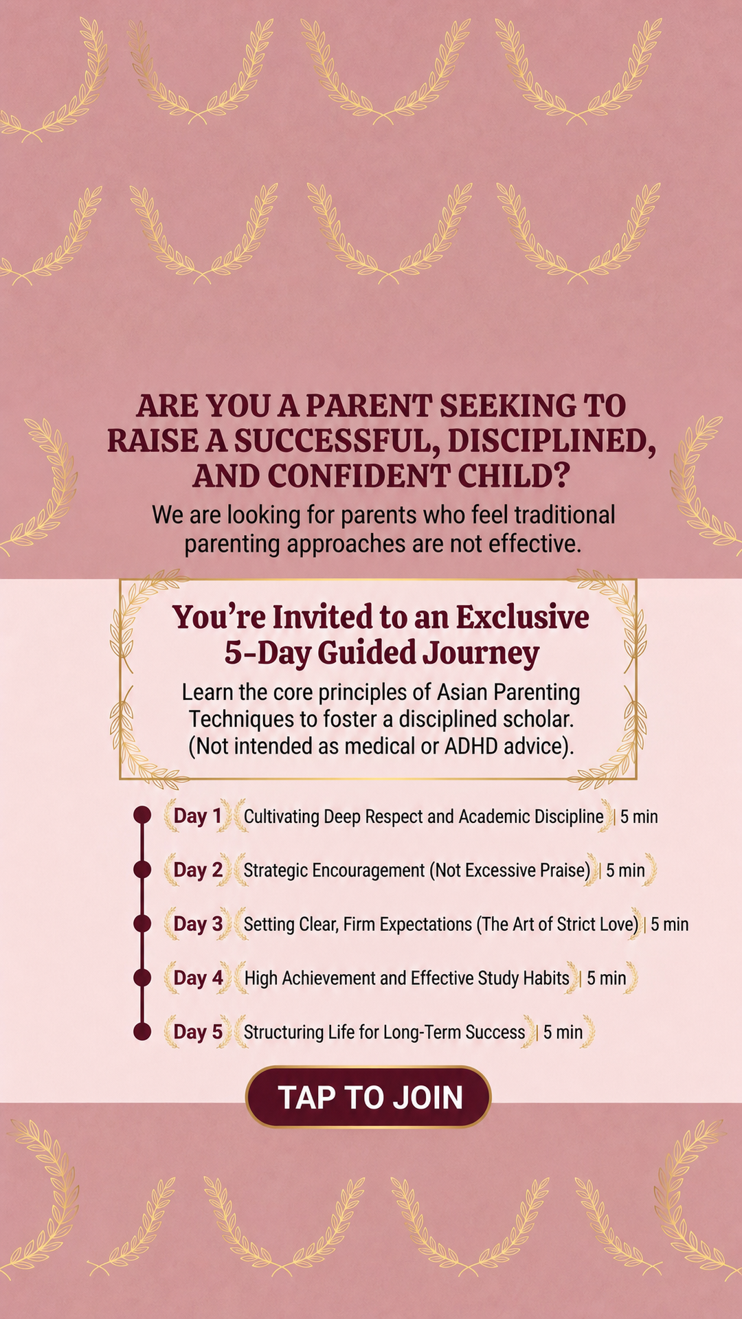 Tanaka Hiroshi - ADHD parenting coach Facebook ad