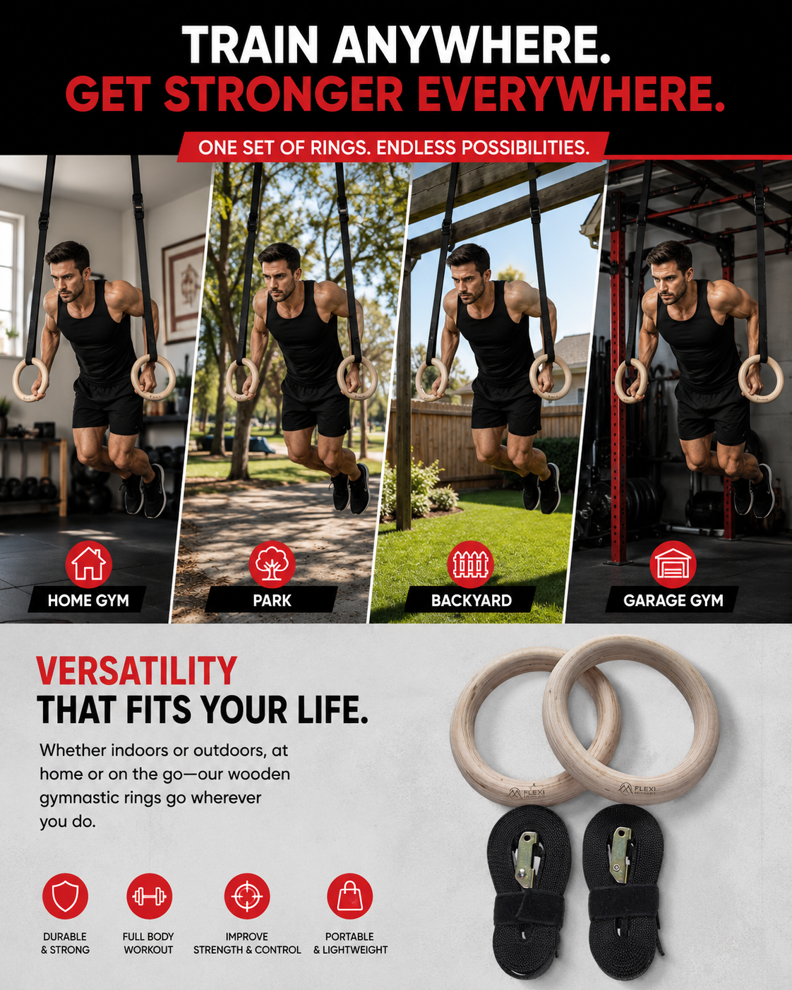 Flexi Muscles Facebook ad