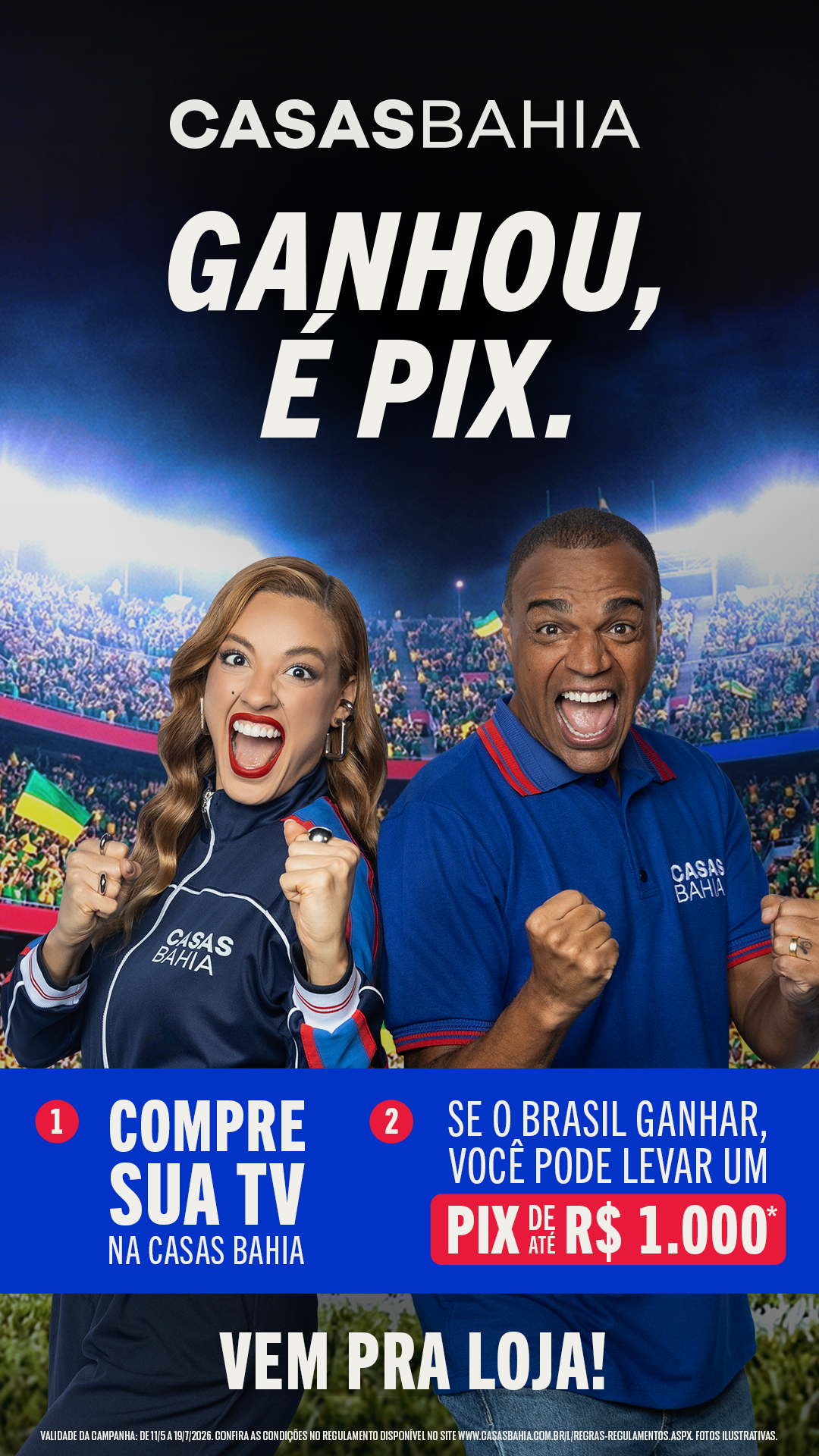 Casas Bahia Facebook ad