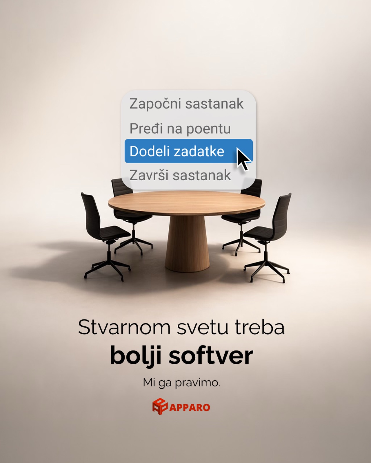 Apparo Facebook ad: Apparo, Software & AI Studio