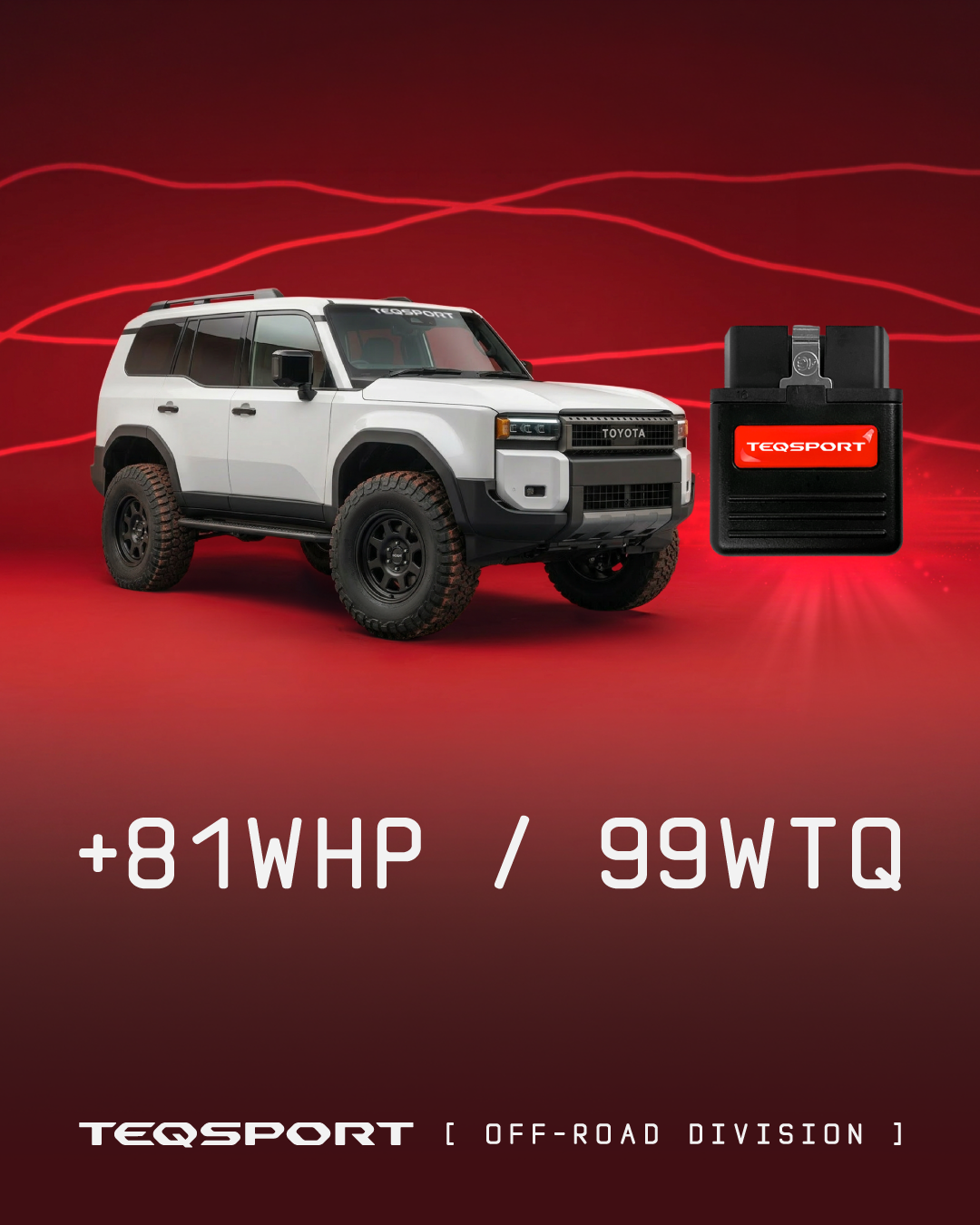 Teqsport Off-Road Facebook ad: Shop Plug and Play Tuning