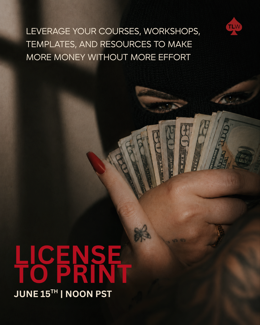 The Lethal Woman Facebook ad: There's a way to make your business print…