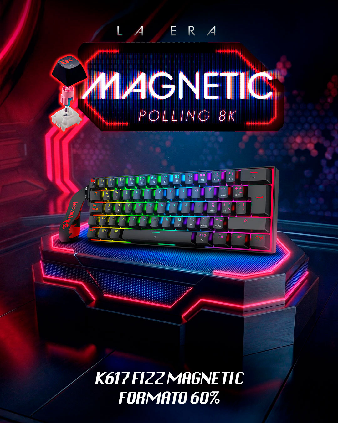 Redragon Chile Facebook ad from May 6, 2026