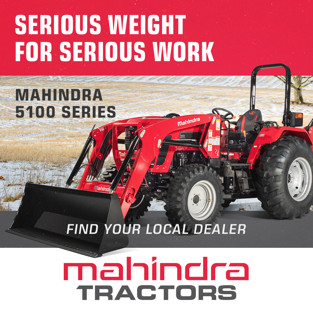 Mahindra Ag North America Facebook ad: The work never stops, and neither do the…