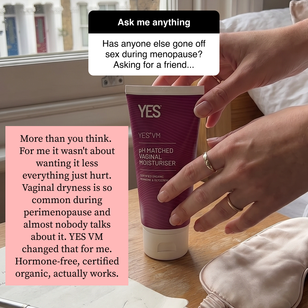 YES - The Organic Intimacy Company Facebook ad
