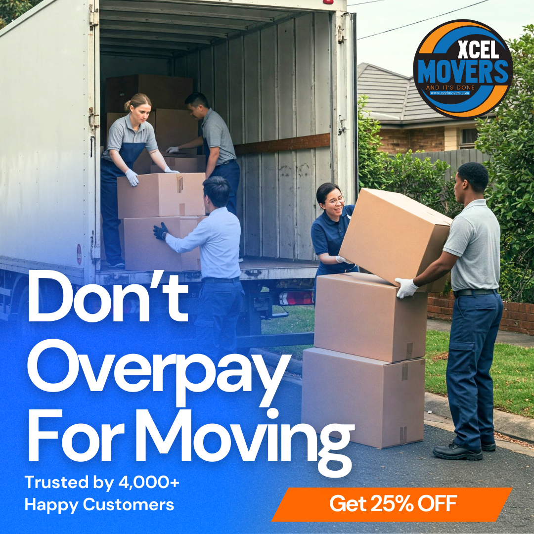 Xcel Movers Facebook ad