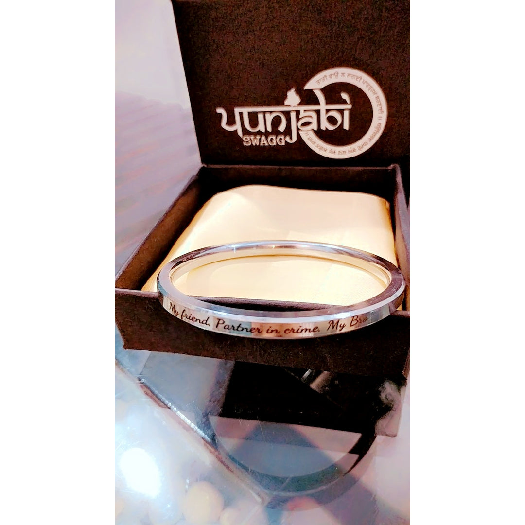 Punjabi Swagg Facebook ad: Personalised Kadas Crafted in Amritsar, Just for You!