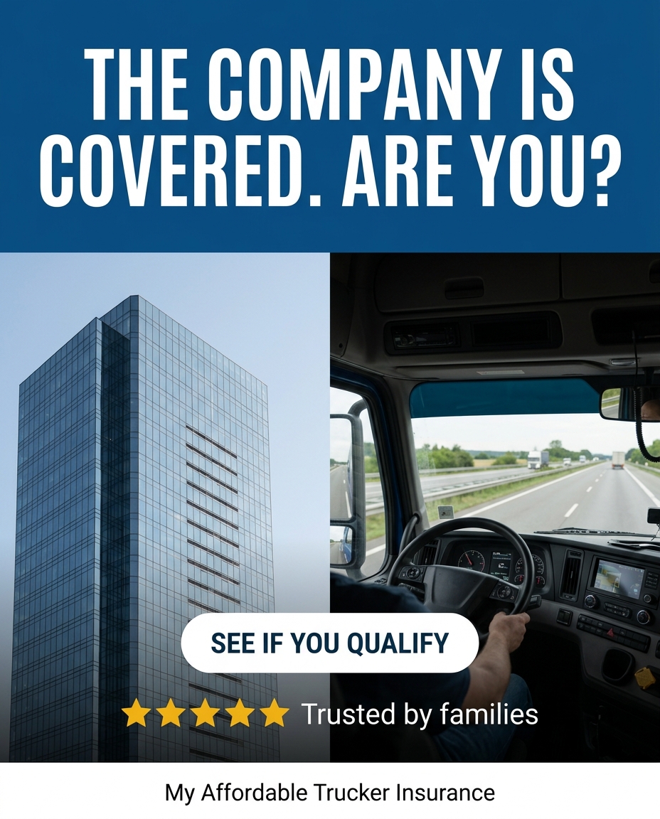 My Affordable Trucker Insurance Facebook ad