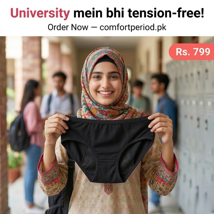 Comfort Period Facebook ad