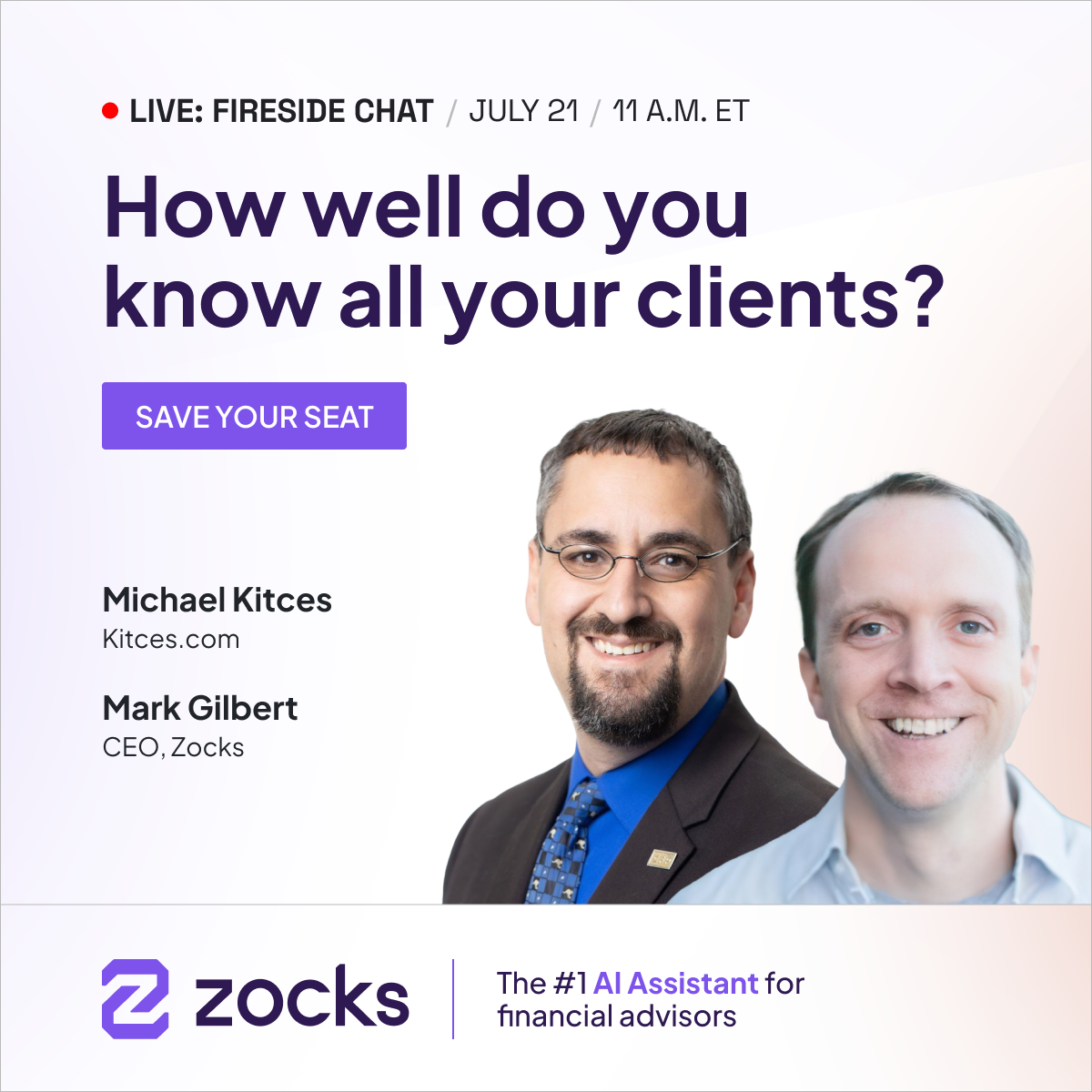 Zocks Facebook ad