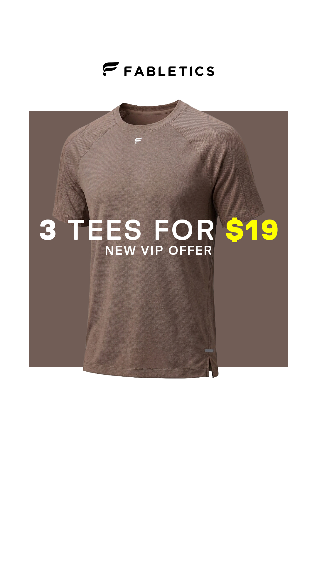 Fabletics Men Facebook ad
