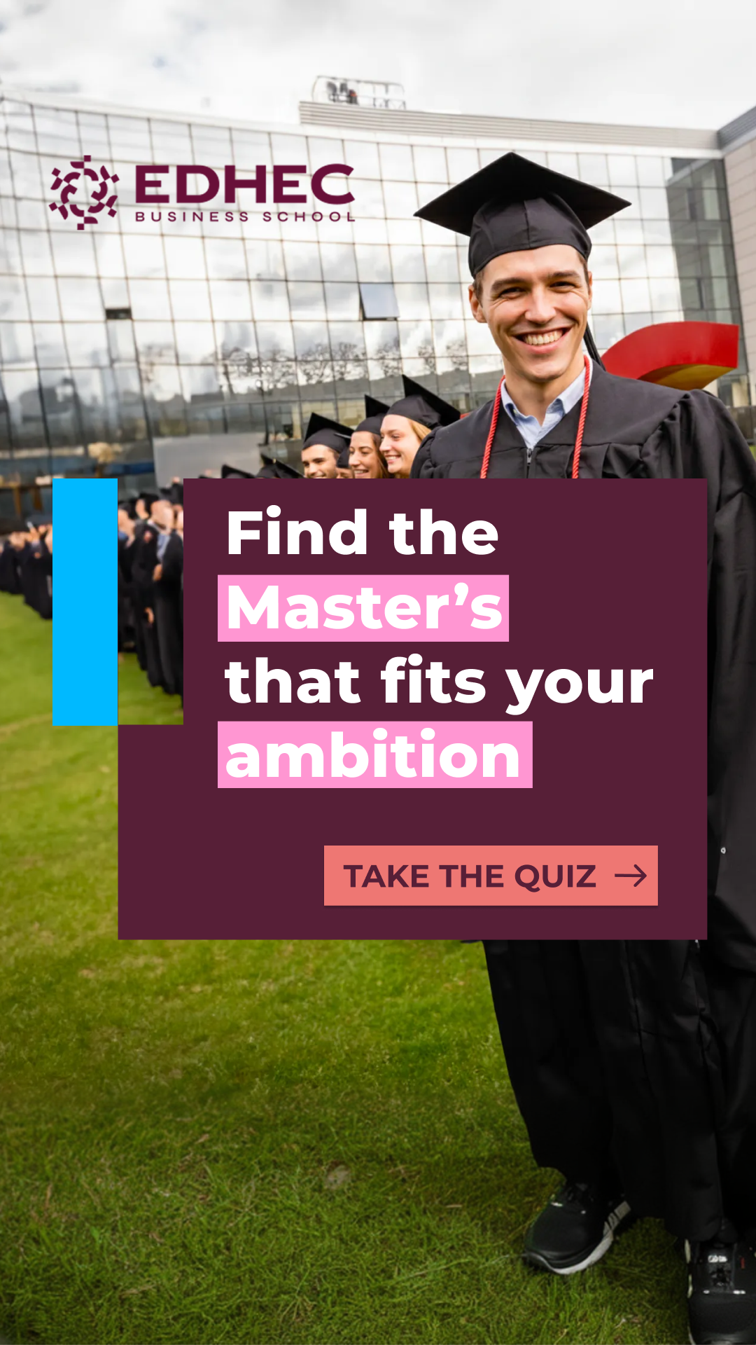 EDHEC Business School Facebook ad
