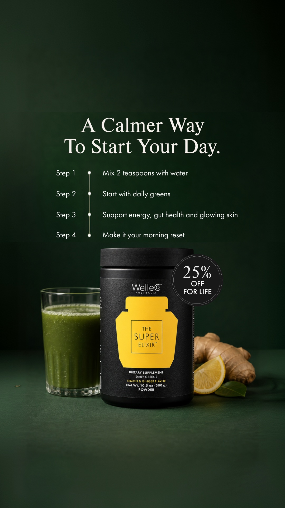 WelleCo Facebook ad
