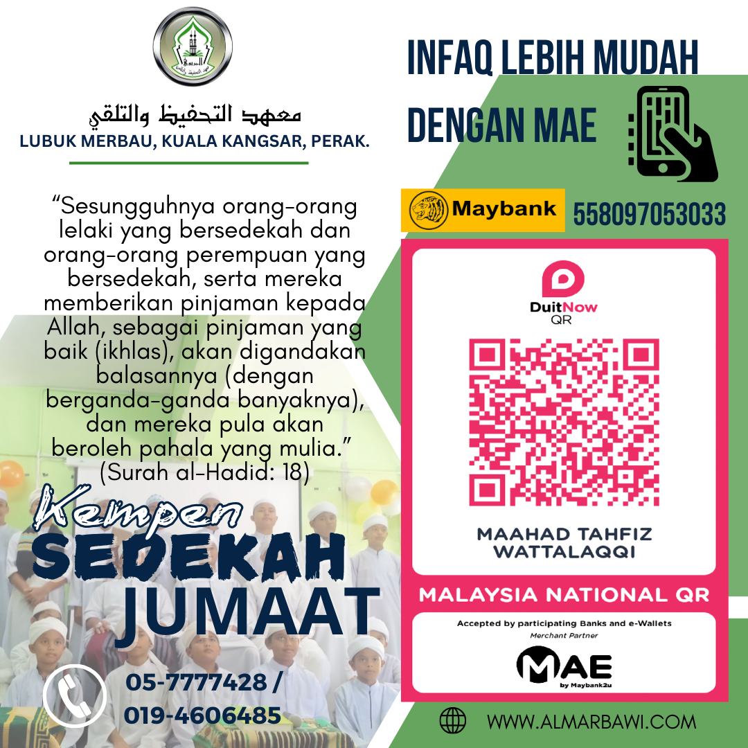 Maahad Tahfiz Wattalaqqi Facebook ad: Sedekah pada hari itu (Jumaat) lebih utama dengan…