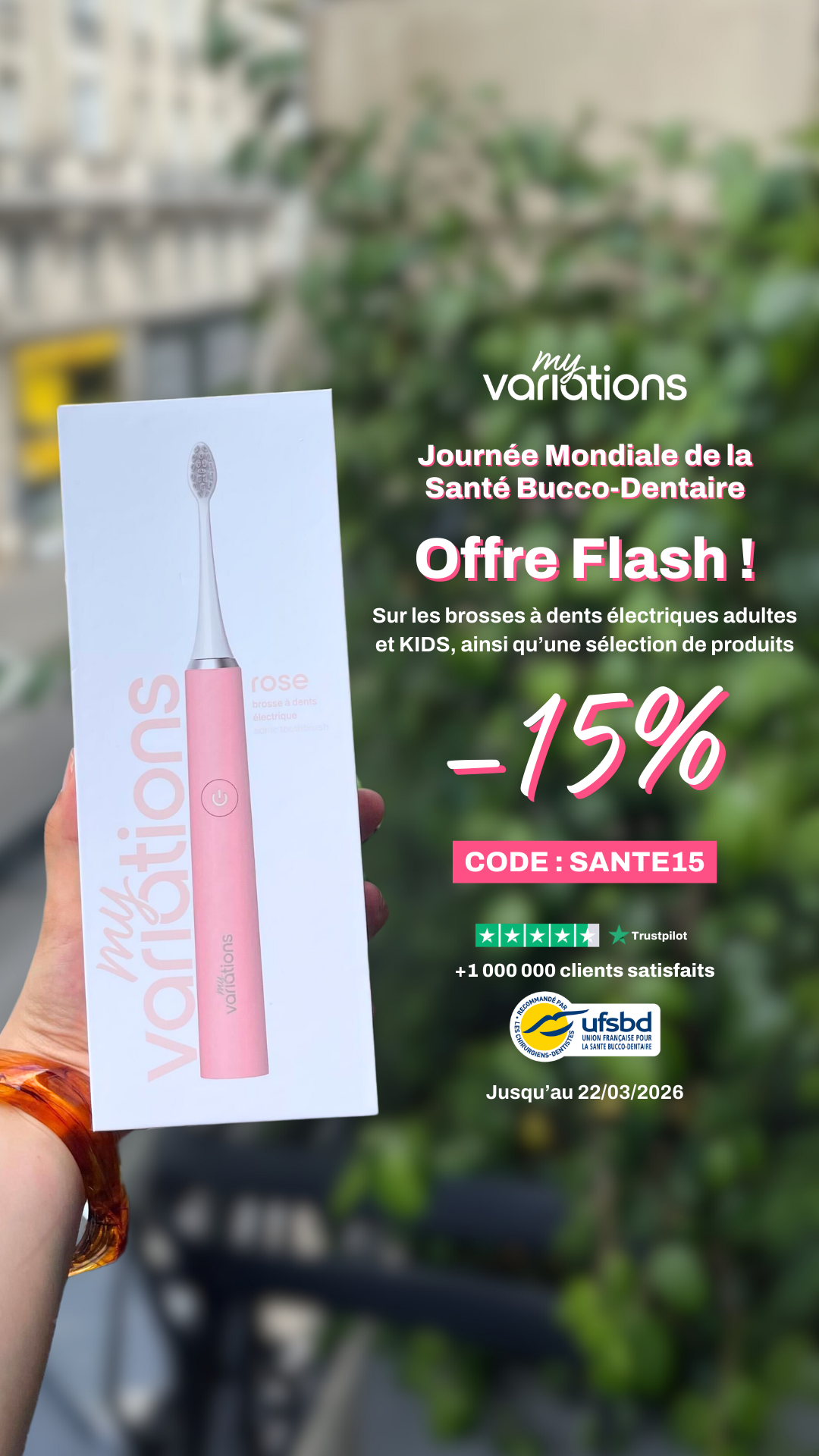 My Variations Facebook ad