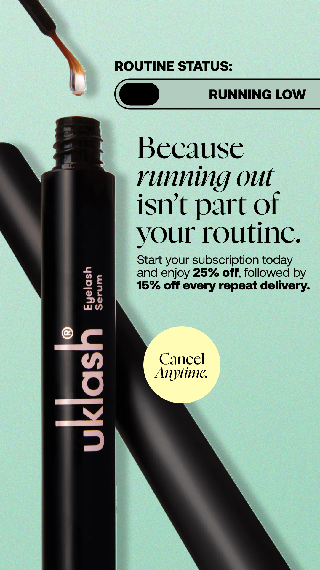 Uklash Facebook ad from Jul 25, 2026
