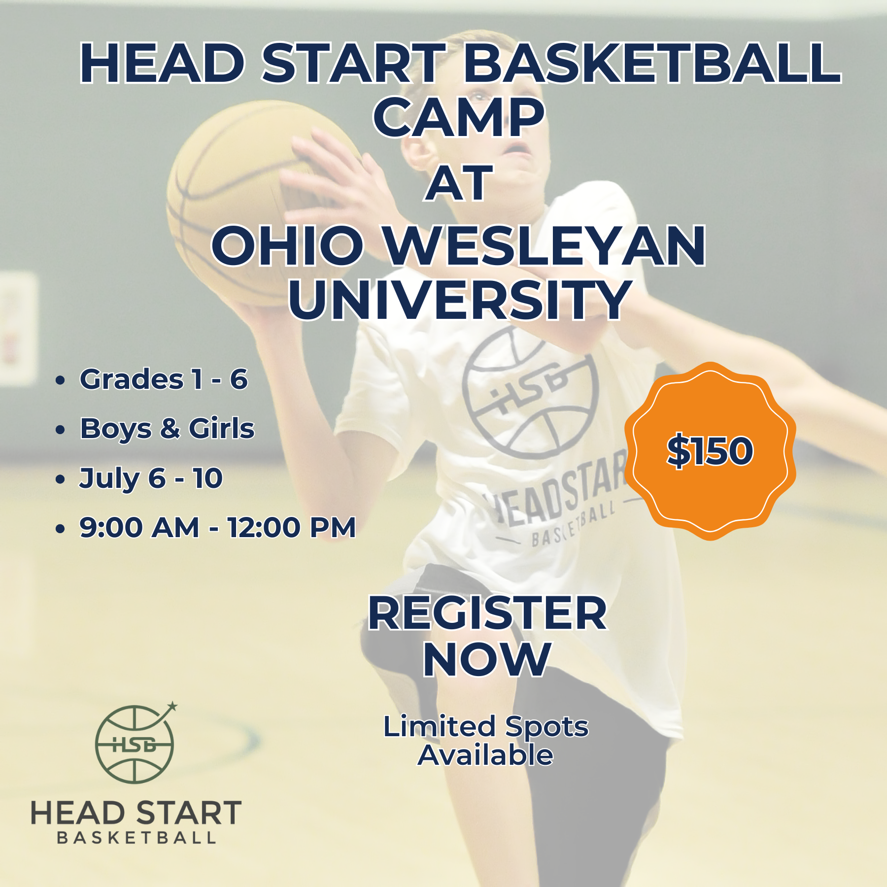 Head Start Basketball Facebook ad from Apr 20, 2026