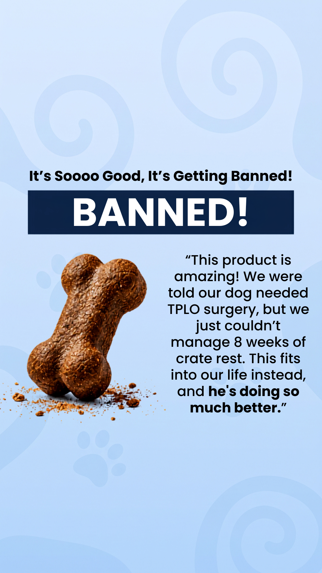 Paw Pro Vet Pets Facebook ad: 10,000+ Dogs Love Paw Pro Vet