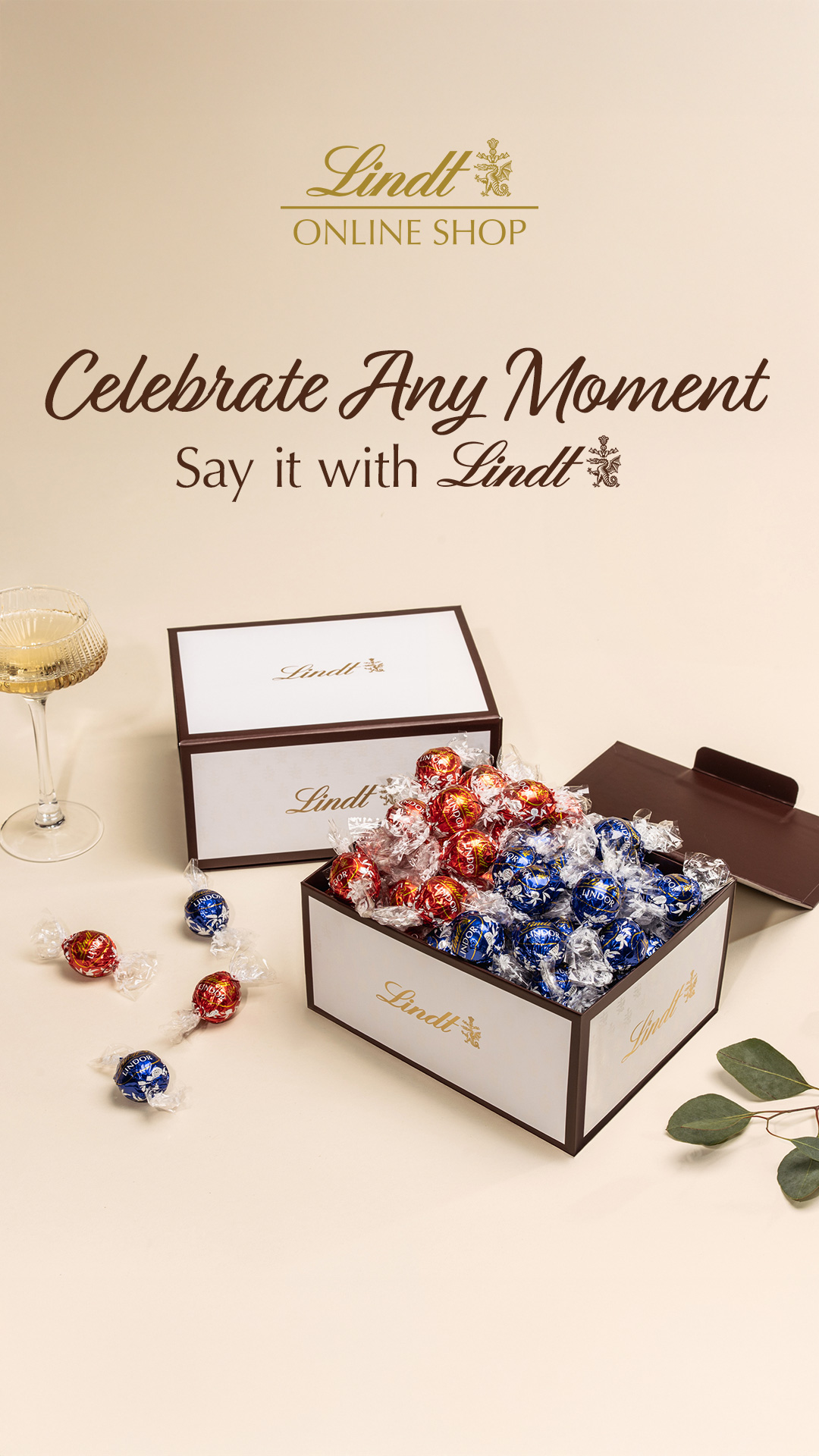 Lindt Facebook ad