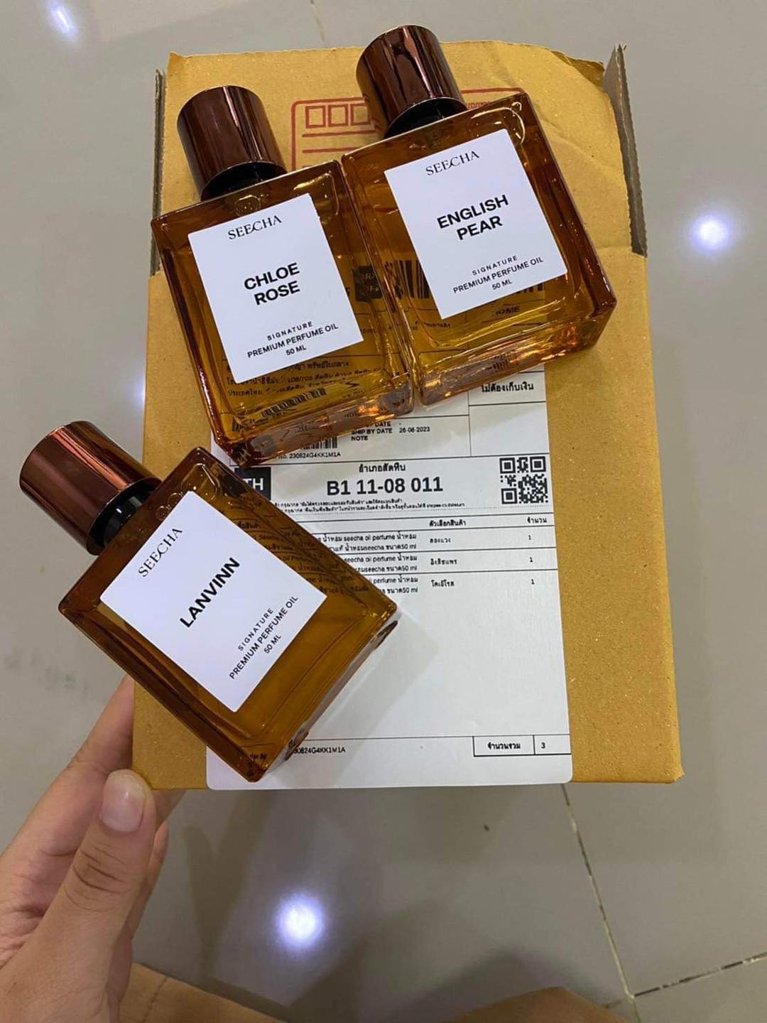 Seecha oil Perfume ออยล์น้ำหอมแท้สีชา กลิ่นแบรนด์เนม Facebook ad