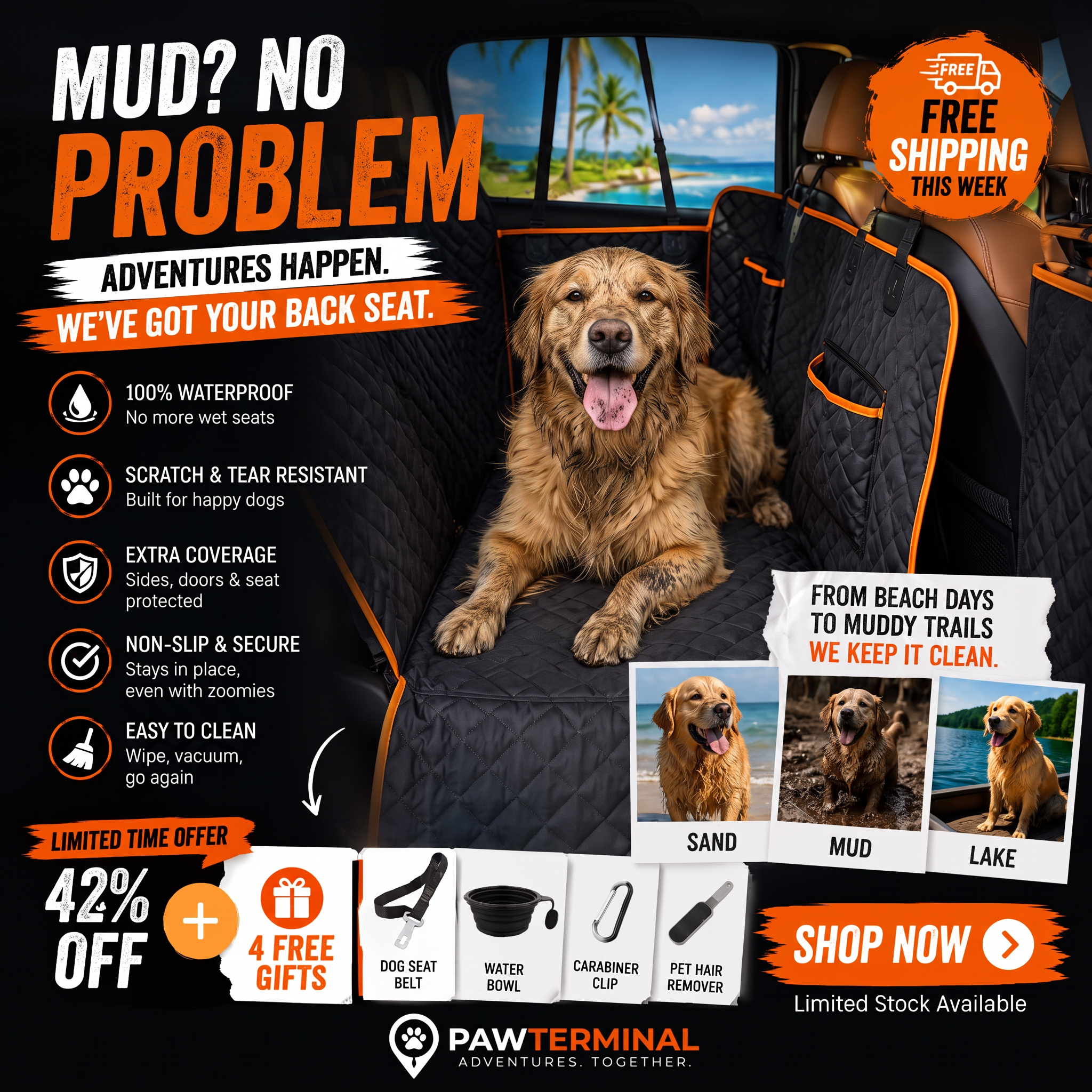 Paw Terminal- Pet Travel & Essentials Facebook ad