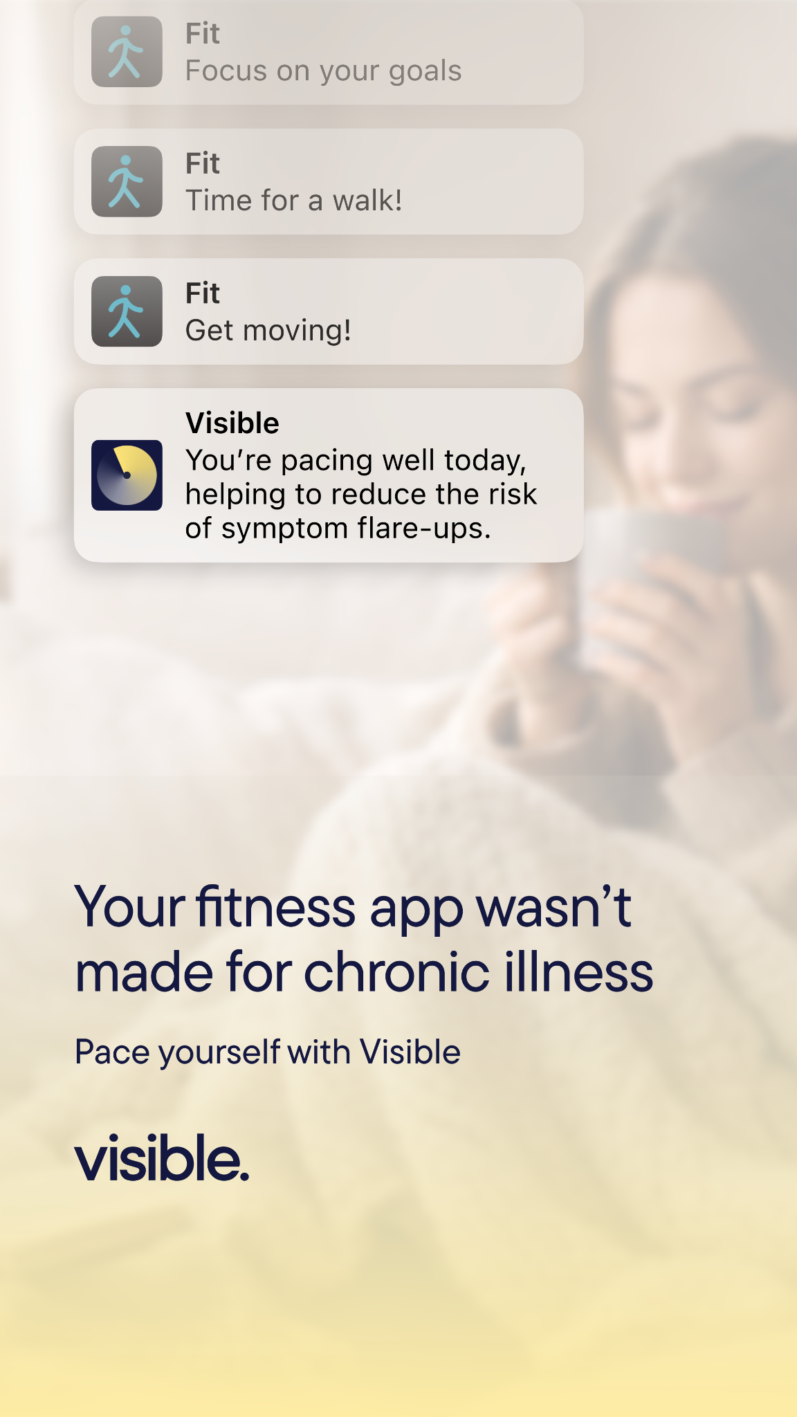 visible.health Facebook ad