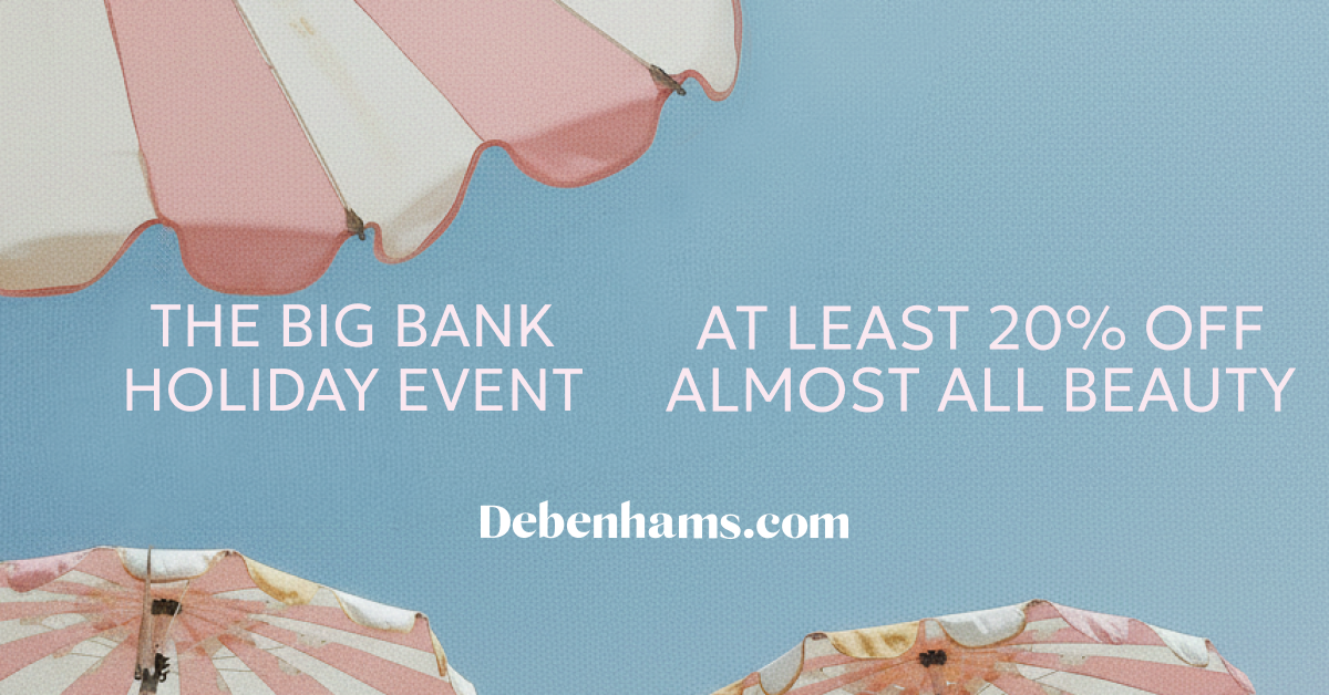 Debenhams.com Facebook ad
