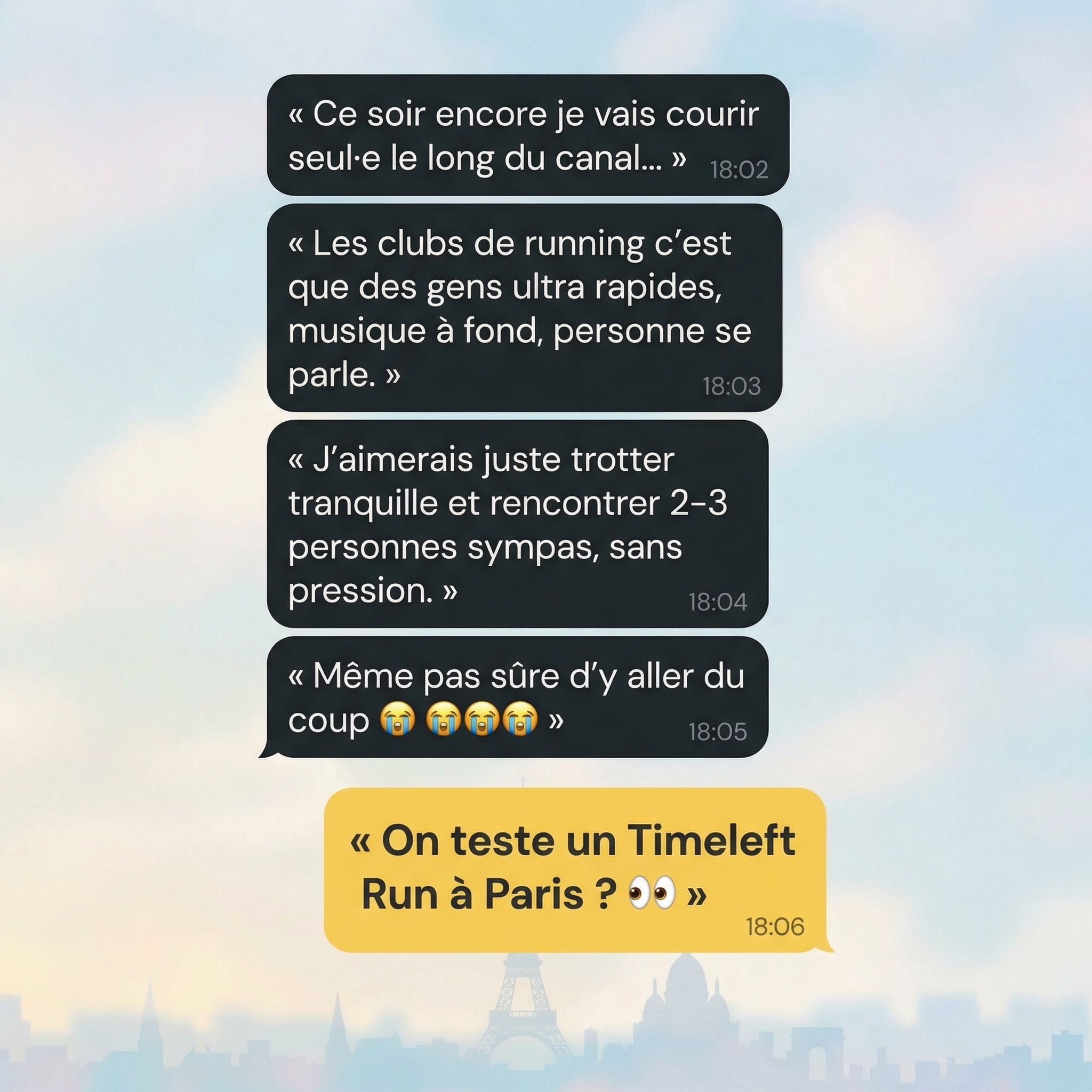 Timeleft Facebook ad