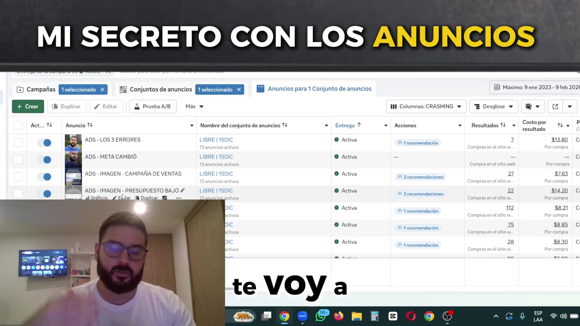Andromeda Ads Facebook ad: Meta cambió y yo tmabién