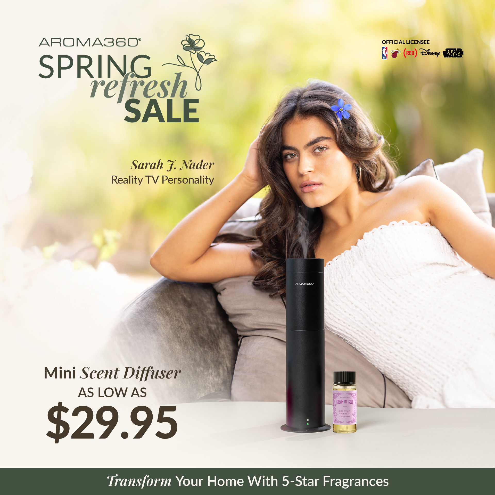 Aroma360 Facebook ad