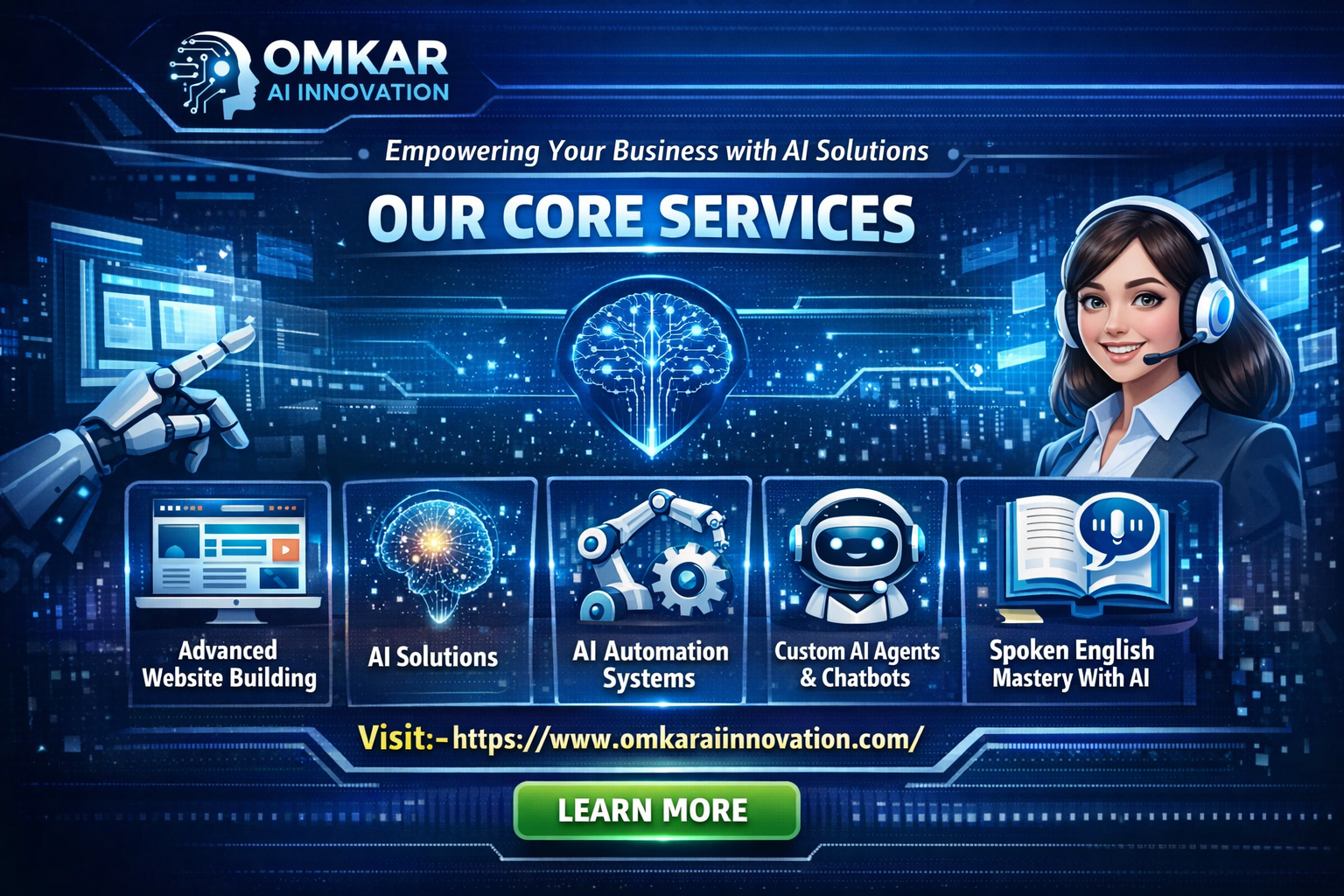 Omkar AI Innovations Facebook ad