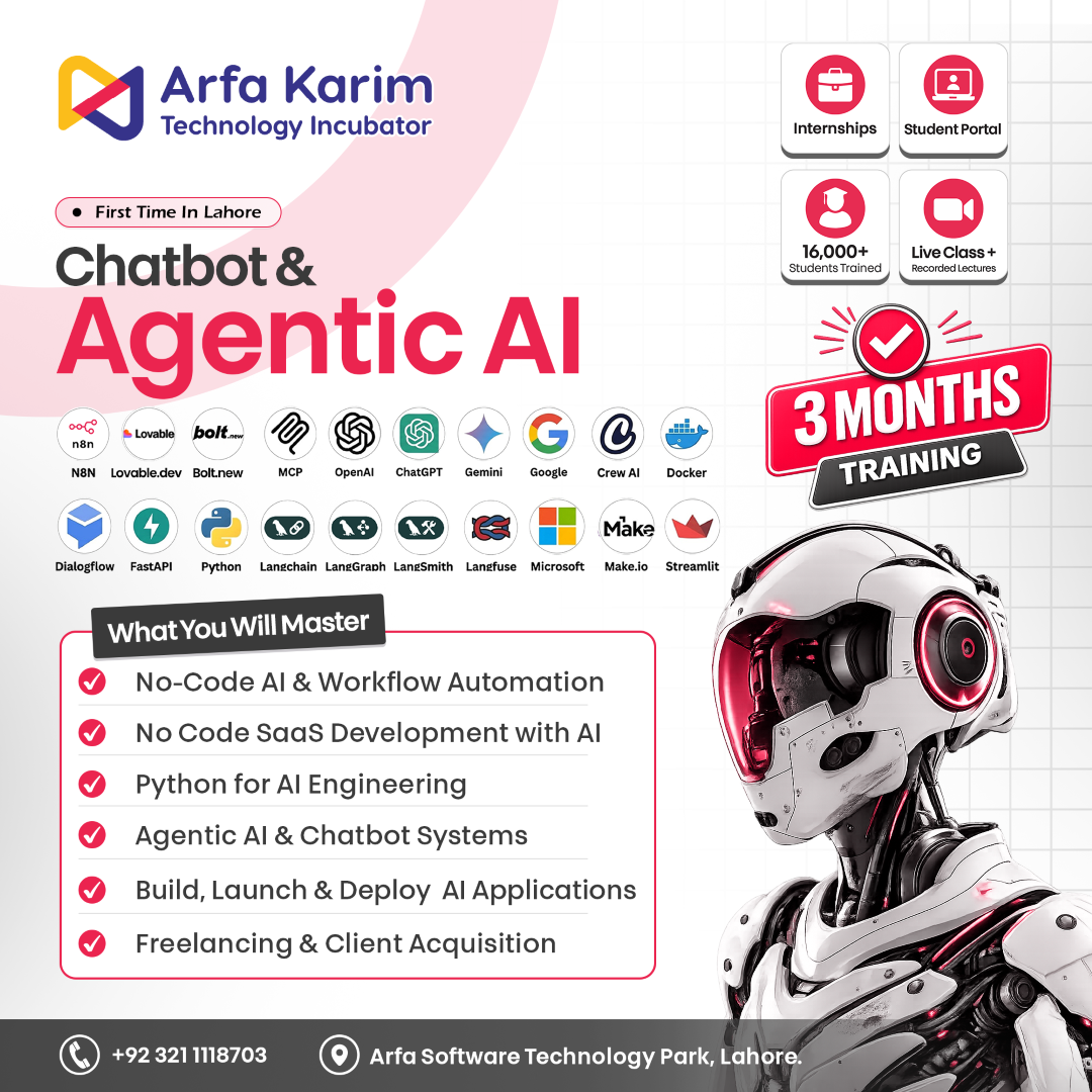 Arfa Karim Technology Incubator Facebook ad