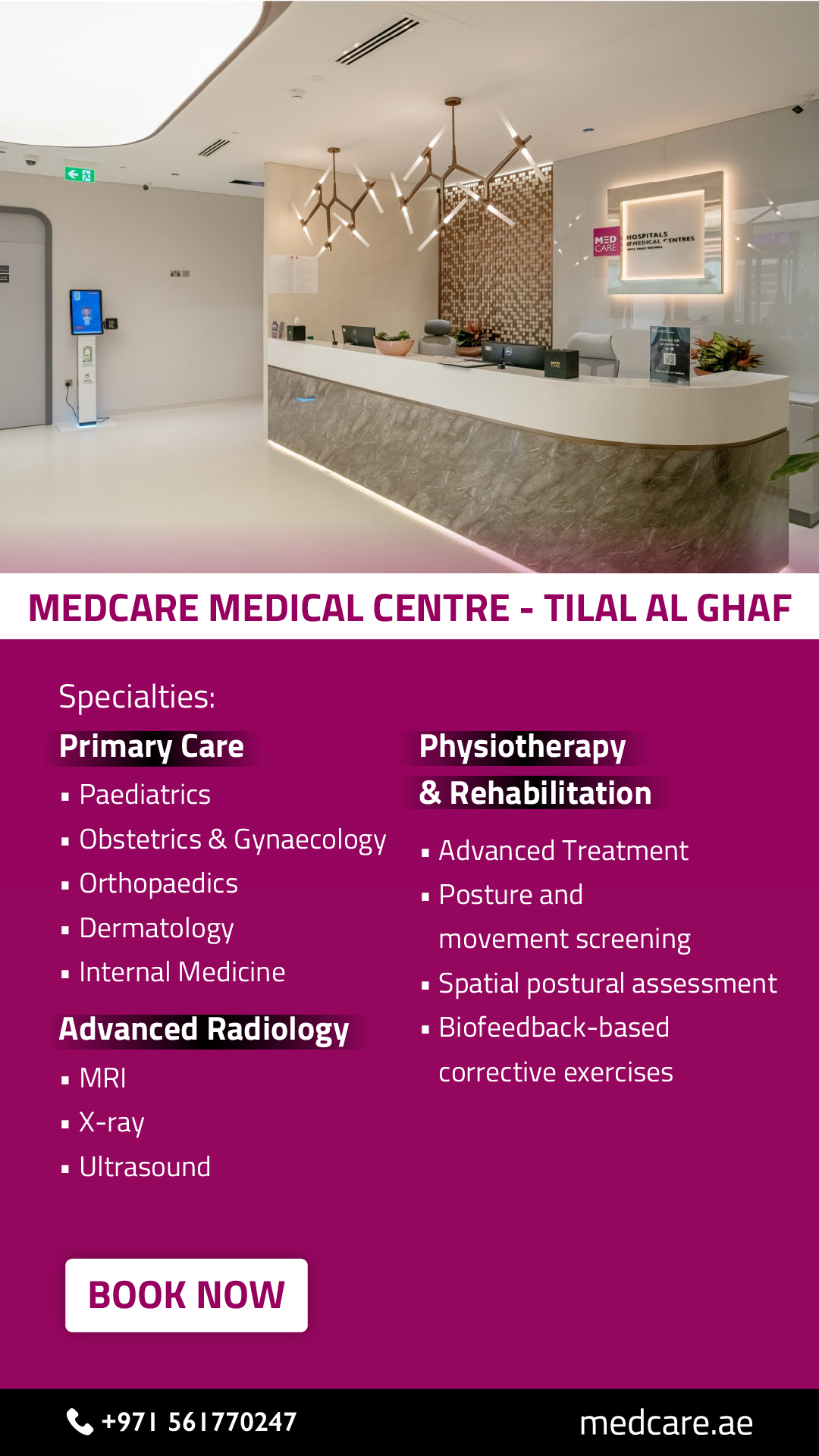Medcare Facebook ad