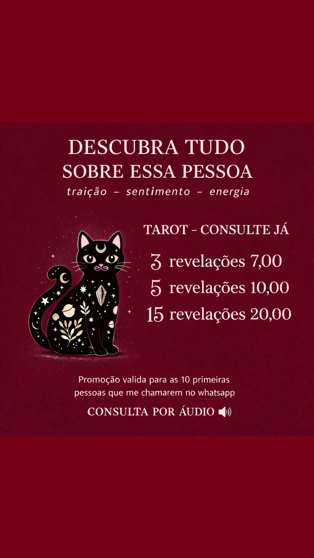 Tarot da Luzia Facebook ad