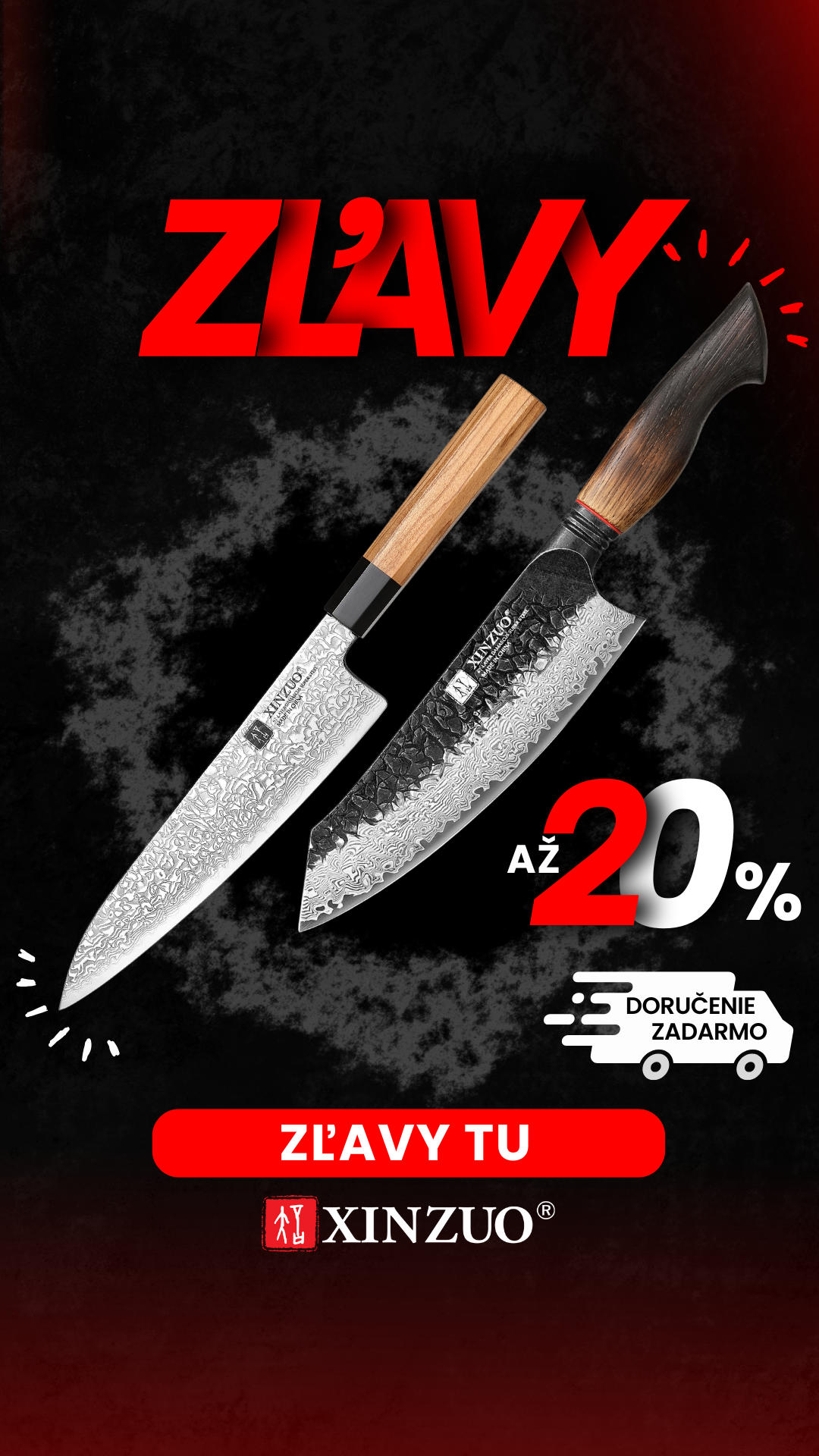 XinZuo ČR/SK Facebook ad
