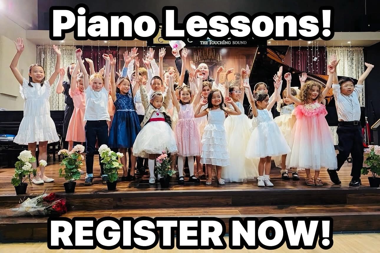 Piano Lessons Vancouver Facebook ad: Piano Lessons!