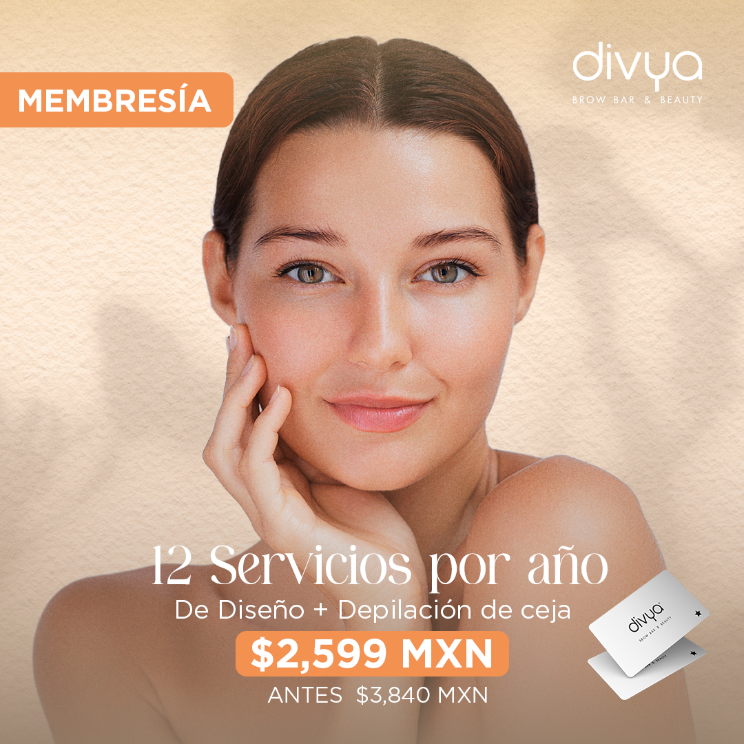 Divya Facebook ad: Membresía de Diseño y Depilación De Ceja Con Hilo