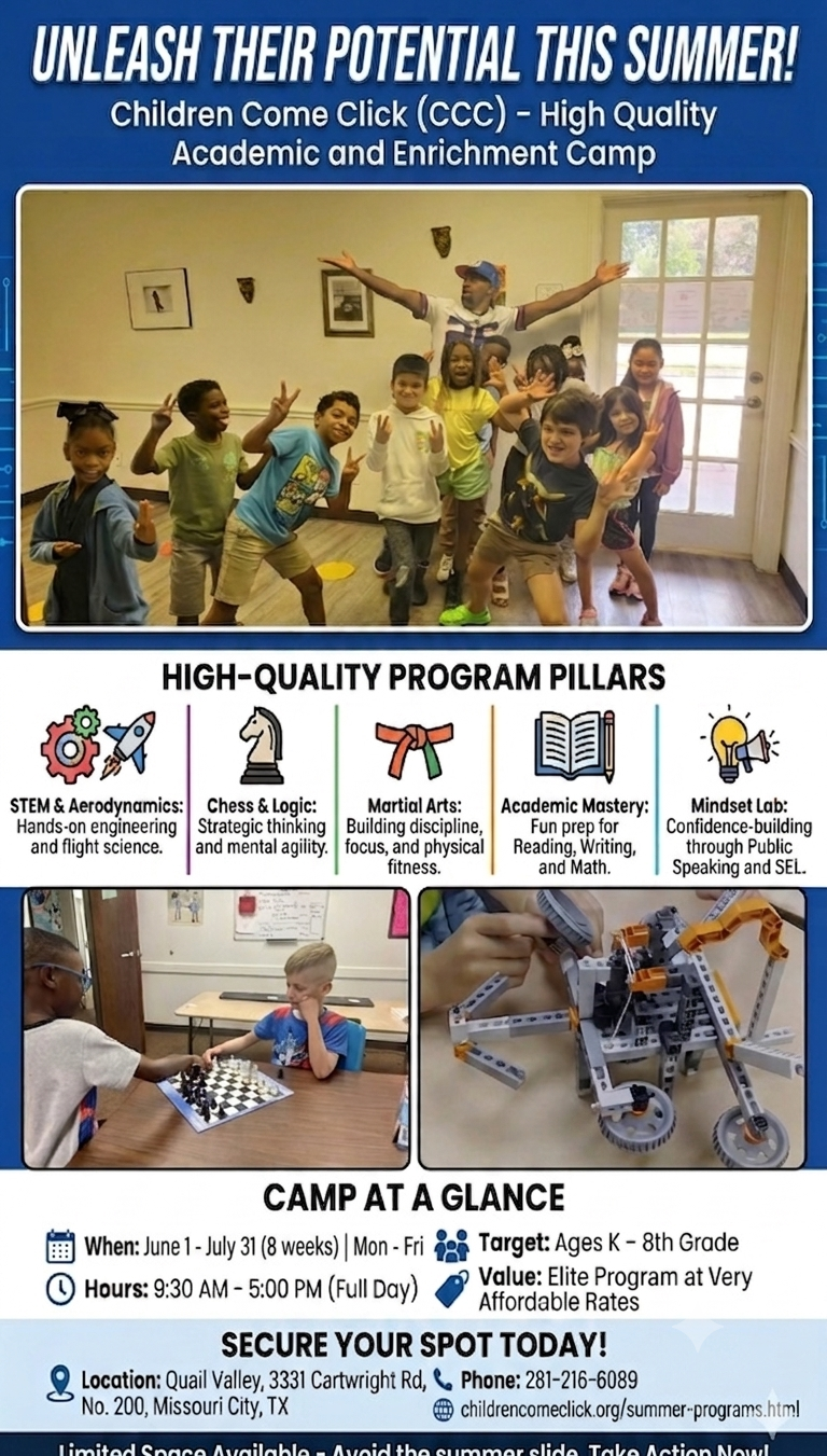 Children Come Click Education & Technology Center, CCC, LLC. Facebook ad