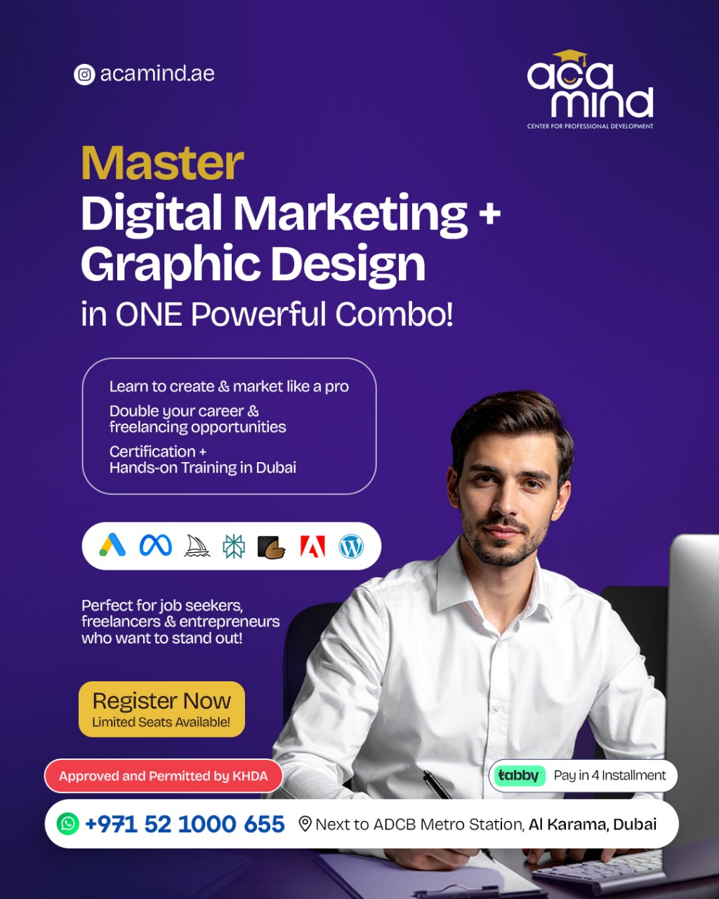 Acamind Academy Facebook ad
